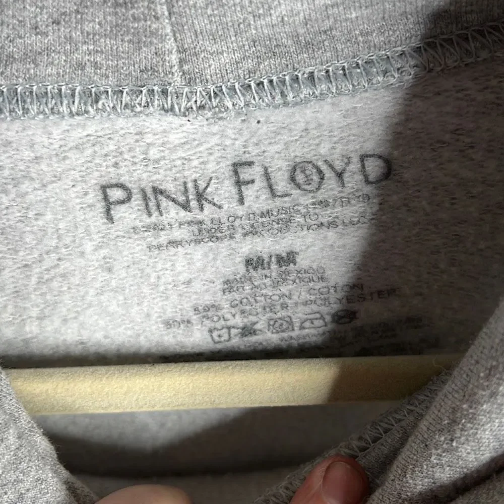 Pink Floyd Graphic Hoodie Sweatshirt Size Medium